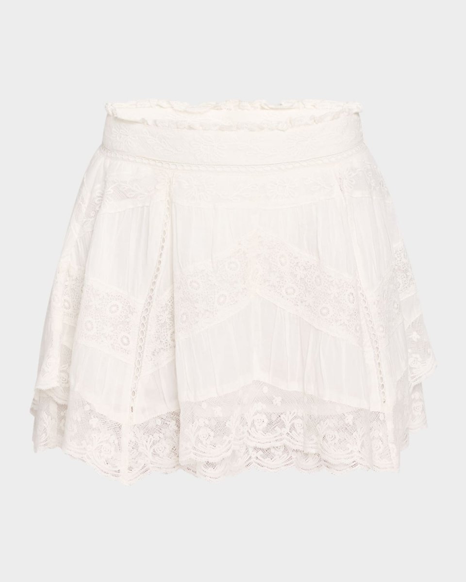 Idal Lace Mini Skirt